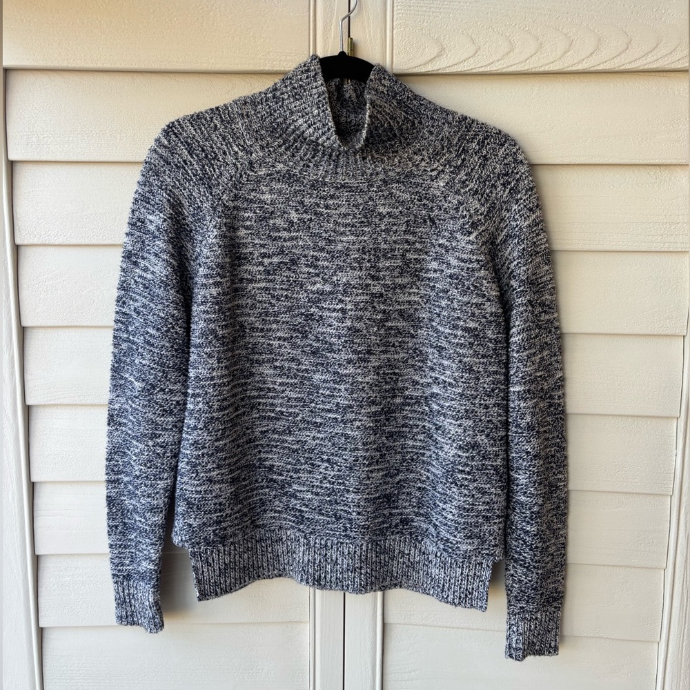 Madewell Marled Mockneck Knit Sweater